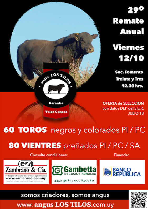 Afiche histórico 29° Remate Anual